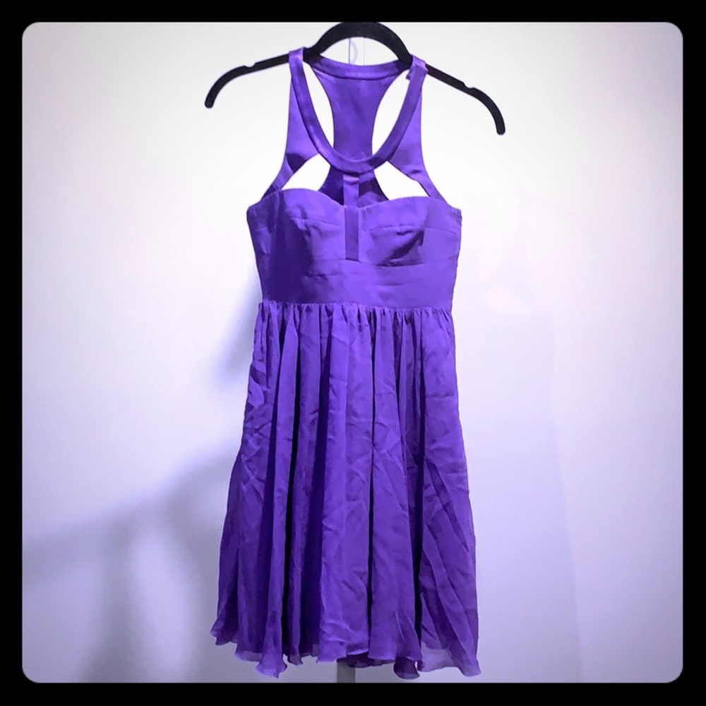 Purple cutout Versace for H&M dress